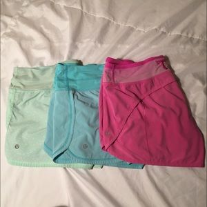Lululemon Athletica Shorts bundle